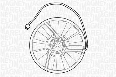 MAGNETI MARELLI 069422234010 -  Вентилятор, охлаждение двигателя